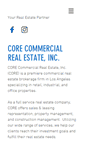 Mobile Screenshot of core-cre.com